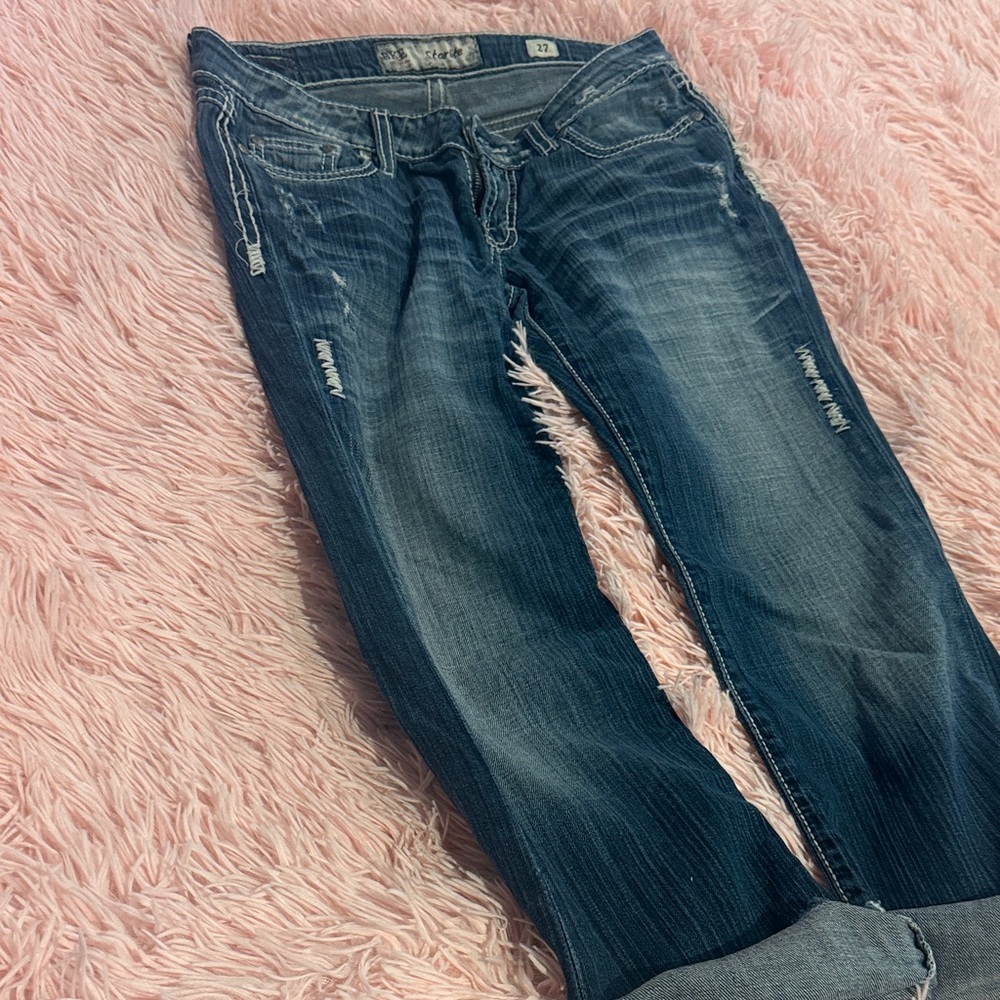 Stylish Blue Denim Jeans